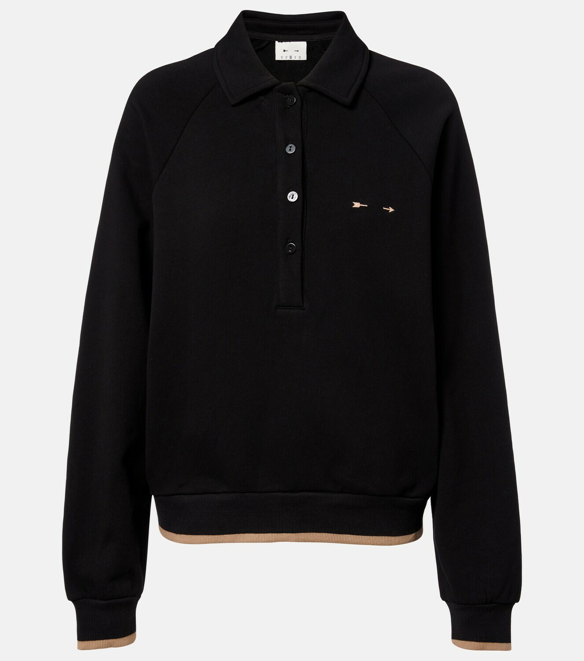 The Upside Collared Elle cotton polo shirt