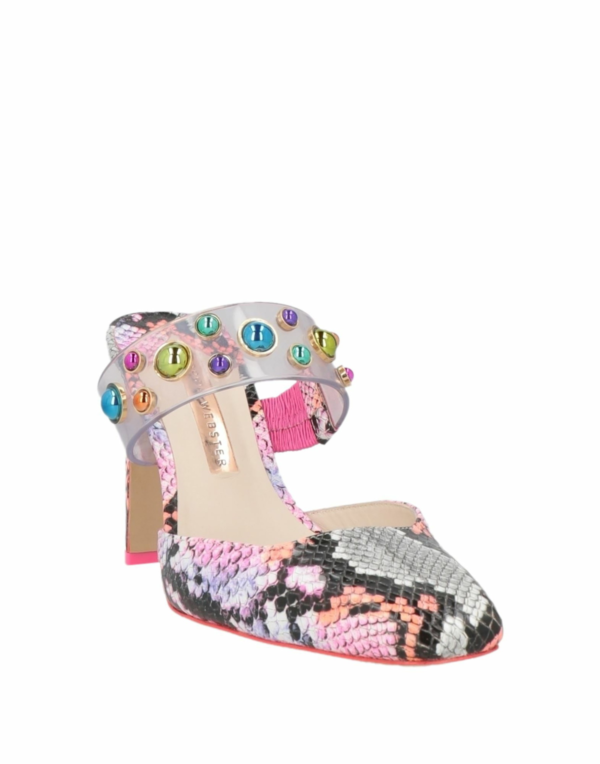 Sophia Webster Womens Mules & Clogs Fuchsia