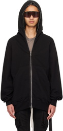 Rick Owens DRKSHDW Black Jumbo Gimp Hoodie