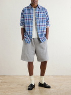Aimé Leon Dore - Checked Cotton-Twill Shirt - Blue