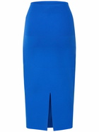 VICTORIA BECKHAM - Body Fitted Stretch Midi Skirt