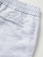 Orlebar Brown - Cornell Slim-Fit Linen Shorts - Blue