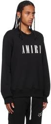 AMIRI Black Logo Sweater