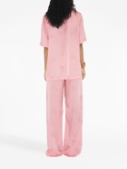 BURBERRY - Ekd Logo Silk Pajama Trousers