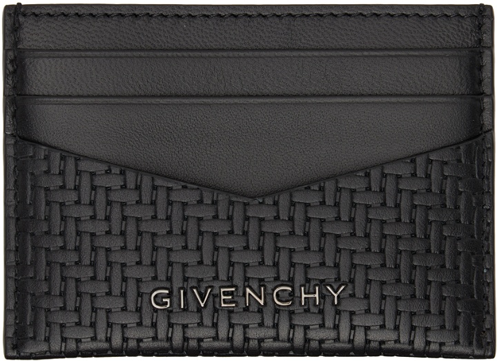Photo: Givenchy Black Braided Card Holder