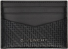 Givenchy Black Braided Card Holder