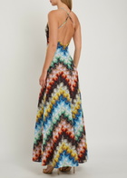Missoni Patterned Lace Maxi Dress Multicoloured