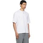 Off-White White Rubbed Paint Arrow Skate T-shirt