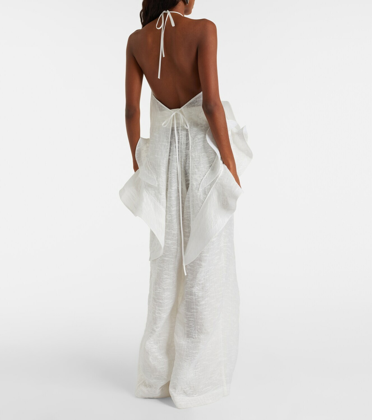 Maticevski Hello Sailor pleated wide-leg pants