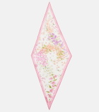 Ferragamo Floral silk scarf