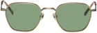 Matsuda SSENSE Exclusive Gold M3101 Sunglasses