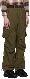 Barbour Khaki and wander Edition Splits Cargo Pants