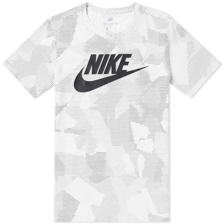 Photo: Nike Plus Print 2 Tee White