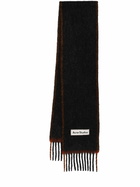ACNE STUDIOS Alpaca Blend Logo Scarf