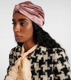 Valentino Silk satin head wrap