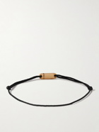 Le Gramme - 3g Cord and Gold Bracelet