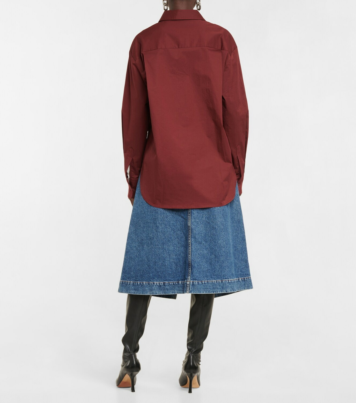 The Frankie Shop - Lui cotton poplin shirt