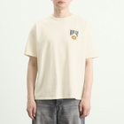 Rhude Men's Playing Card T-Shirt in Vintage White/Yellow