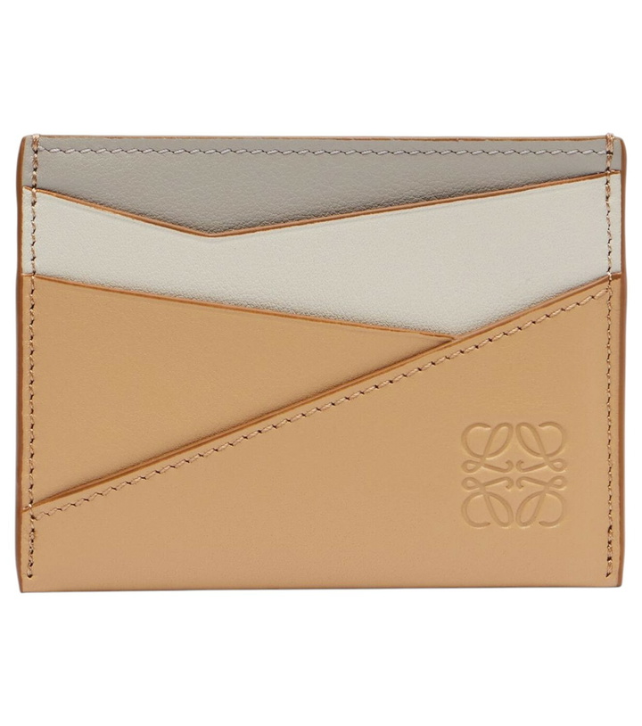 Photo: Loewe Puzzle leather cardholder