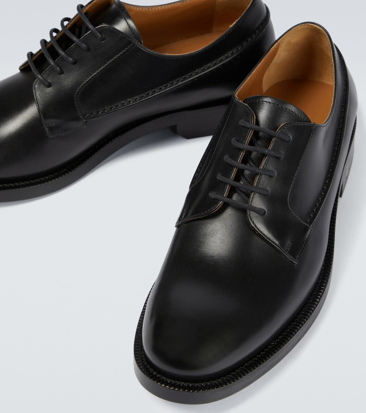 Burberry - Monogram leather Derby shoes Burberry