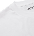 Carhartt WIP - Printed Cotton-Jersey T-Shirt - White