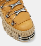 Vetements x New Rock leather platform sneakers