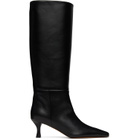 Proenza Schouler Black Trap Tall Boots