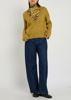 B Sides Slim Lasso Structured Barrel-leg Jeans Indigo