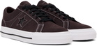 Converse Burgundy CONS One Star Pro Low Top Sneakers