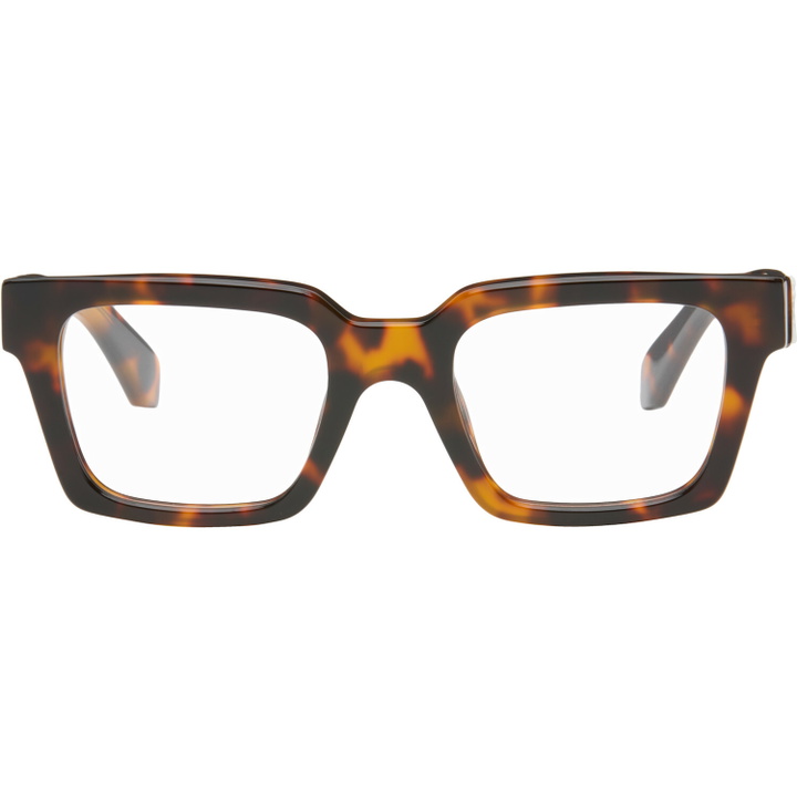 Photo: Off-White Brown Style 21 Glasses