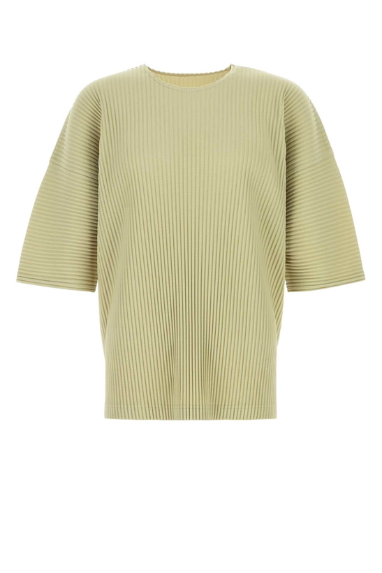 Photo: Homme Plissé Issey Miyake Pistachio Green Polyester T-shirt