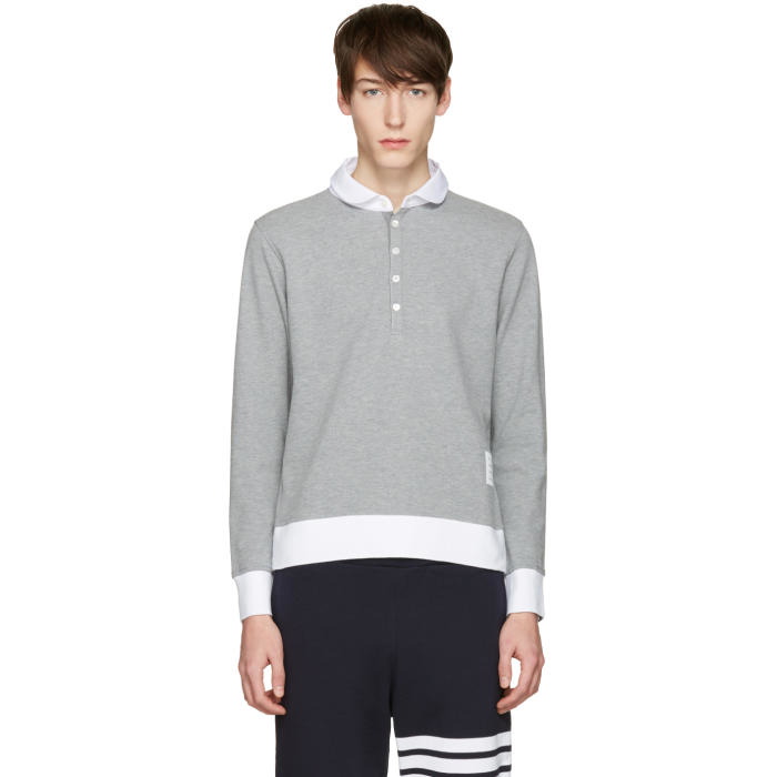 Photo: Thom Browne Grey Collection Polo