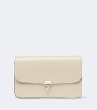 Toteme T-Lock patent leather crossbody bag