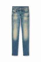 Diesel Slim Jeans Regular Waist 2019 D-Strukt, Medium blue, Zip fly