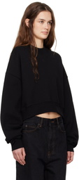 WARDROBE.NYC Black Hailey Bieber Edition HB Track Sweatshirt