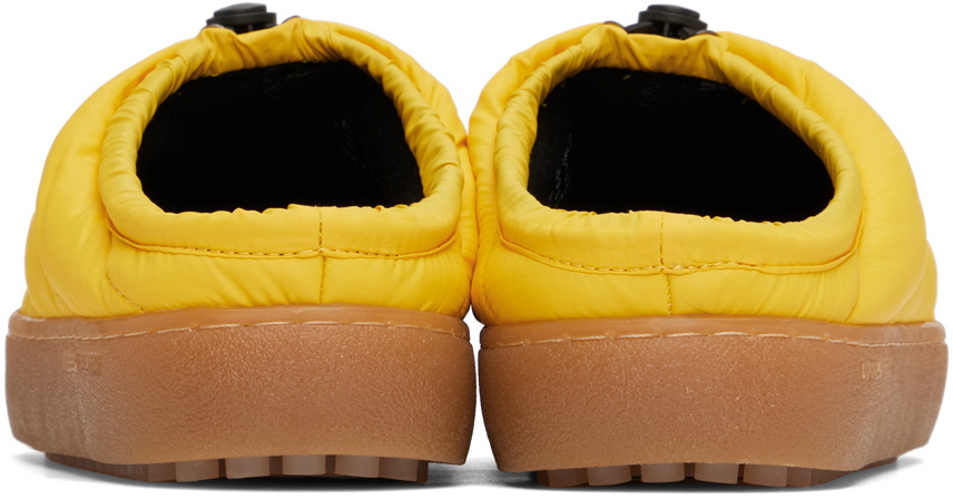 APRÈS Research SSENSE Exclusive Yellow Alpha Slippers