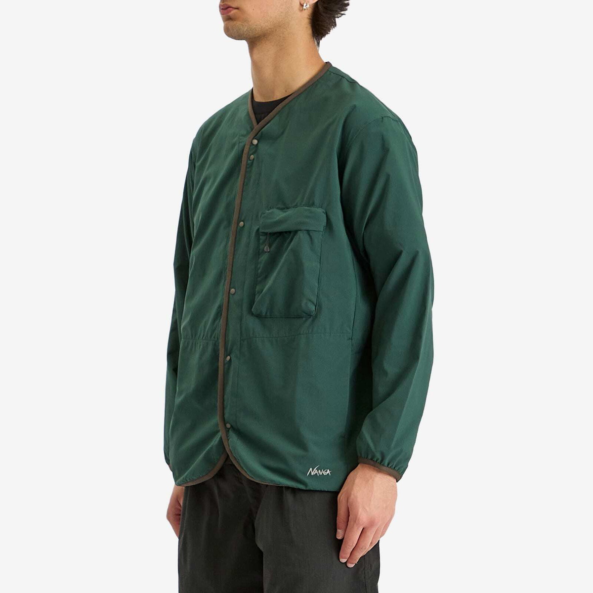 NANGA Men's Excursion Cardigan in Green