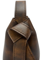 Acne Studios Musubi Mini Leather Shoulder bag - Brown - One Size