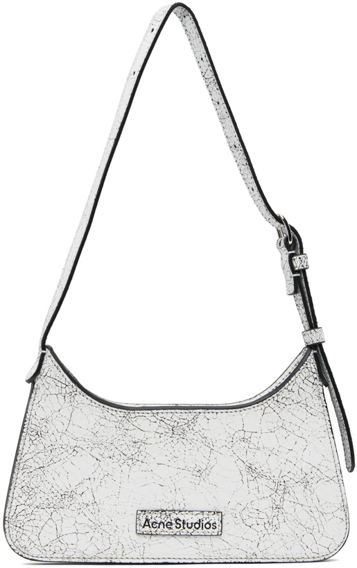 Photo: Acne Studios White Platt Micro Shoulder Bag