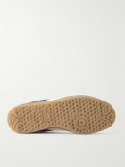 Mr P. - Colour-Block Suede and Leather Sneakers - Multi