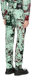 S.R. STUDIO. LA. CA. SSENSE Exclusive Green Hand-Dyed MPM SOTO C Jeans