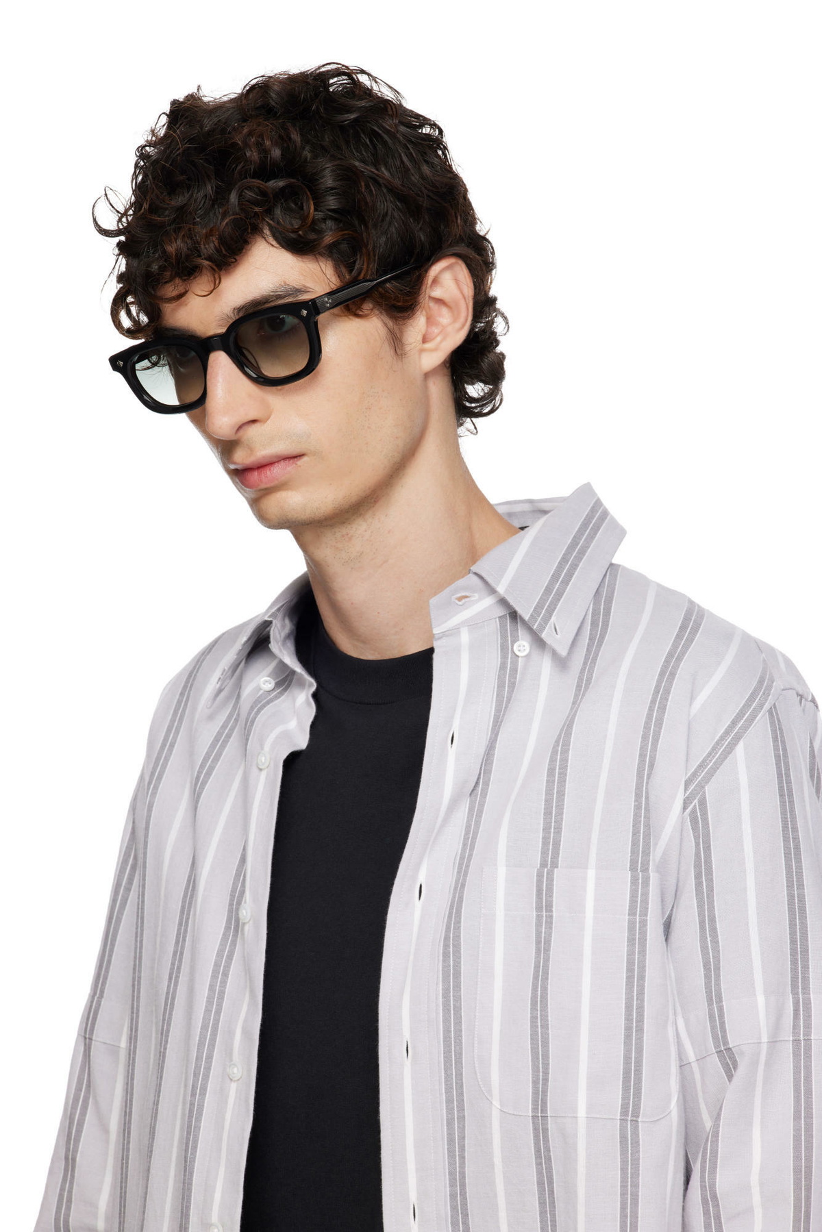 Lunetterie Générale Black 'One More Night' Sunglasses