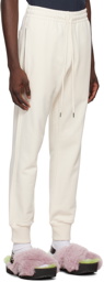 Dries Van Noten Off-White Zip Lounge Pants