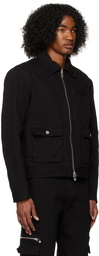 Han Kjobenhavn Black Boxy Cargo Jacket