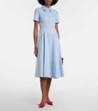 Emilia Wickstead Jody bouclé tweed midi dress