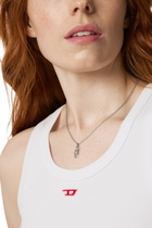 Diesel Stainless steel pendant necklace - Necklaces - Unisex - Silver