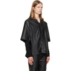 Julius Black Coated Kite Shirt