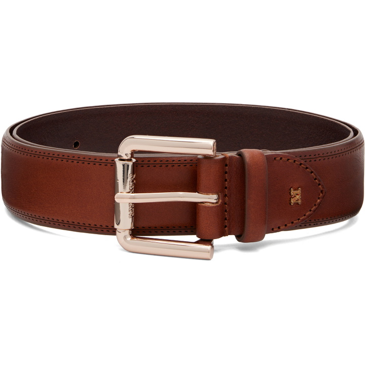 Photo: Max Mara Brown Leather Belt