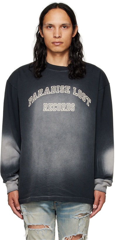 Photo: Alchemist Black 'Paradise Lost Records' Long Sleeve T-Shirt