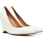 Maison Margiela White Heel-less Pump Heels